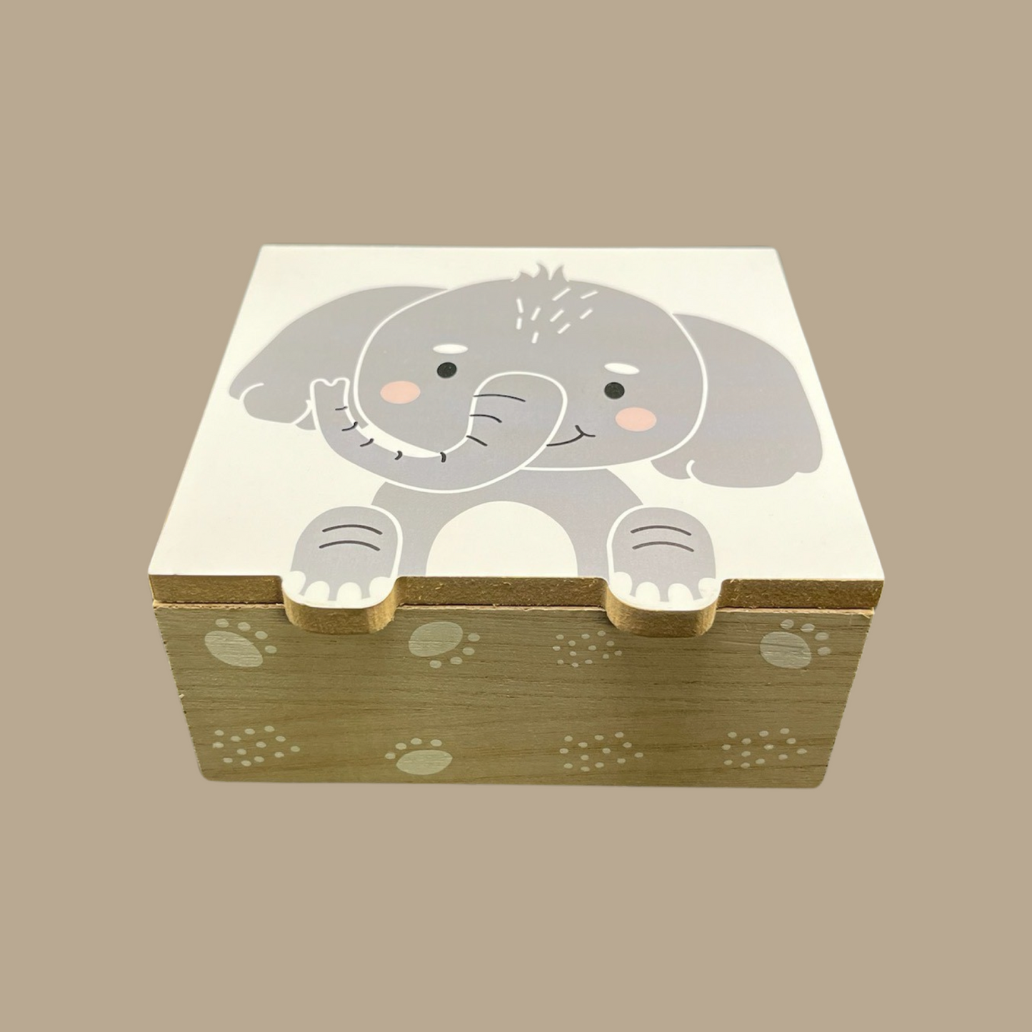 Dieren opbergdoosje - olifant