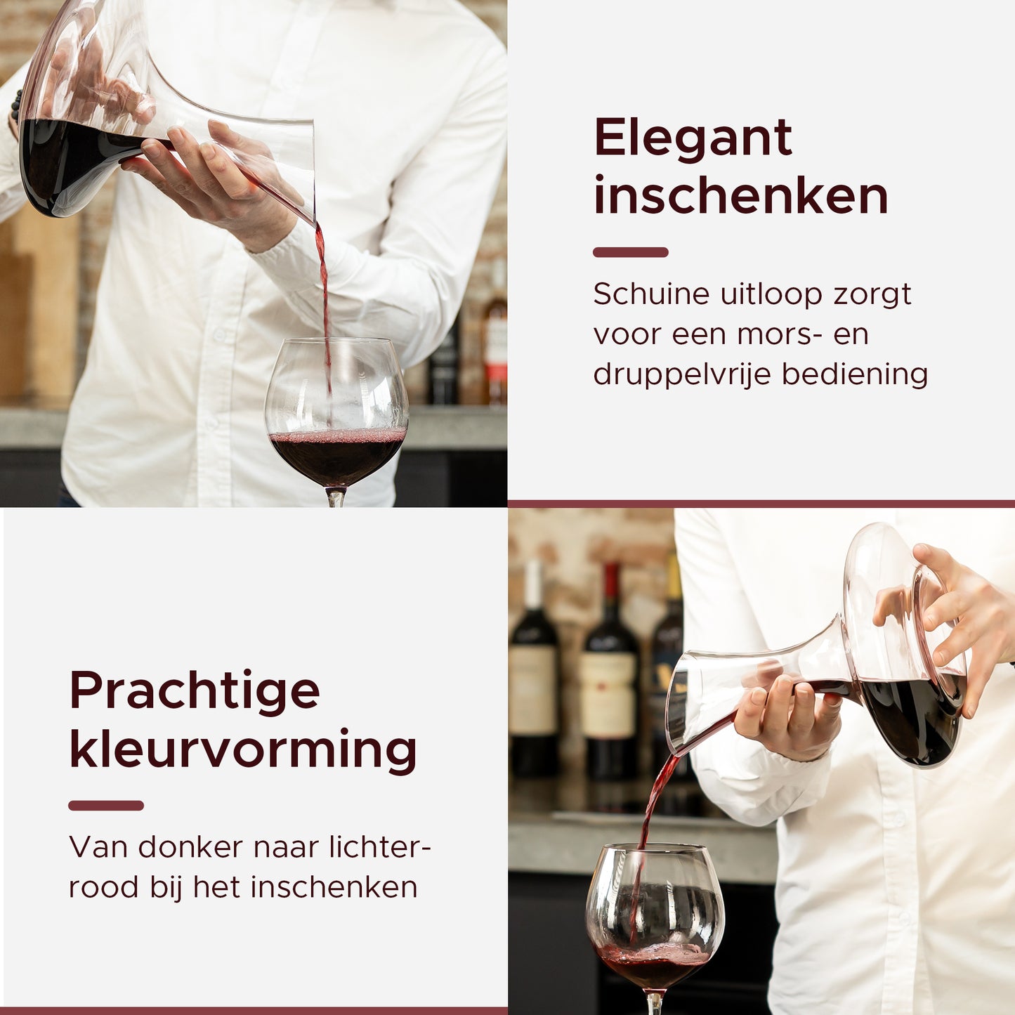 Decanteer karaf kurk