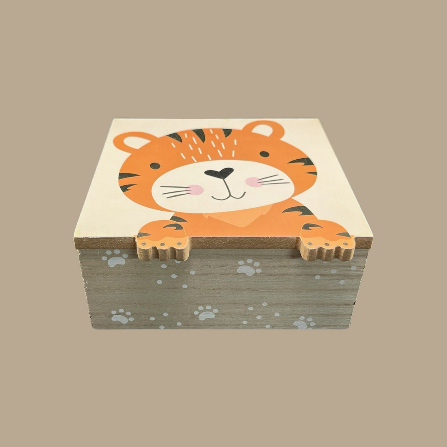 Dieren opbergdoosje - tijger