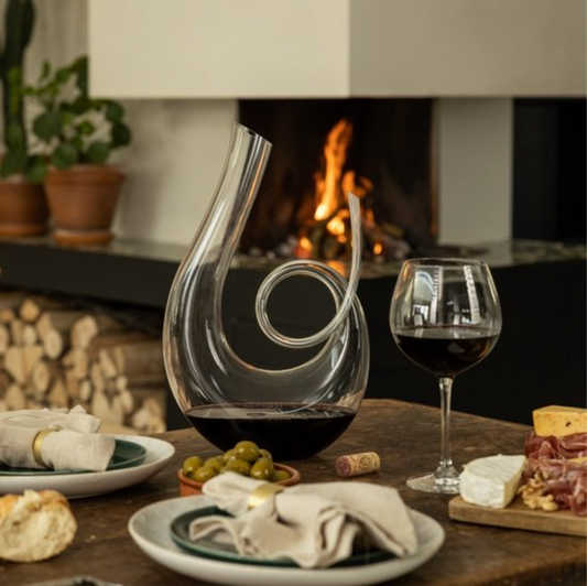 Decanteer karaf krul